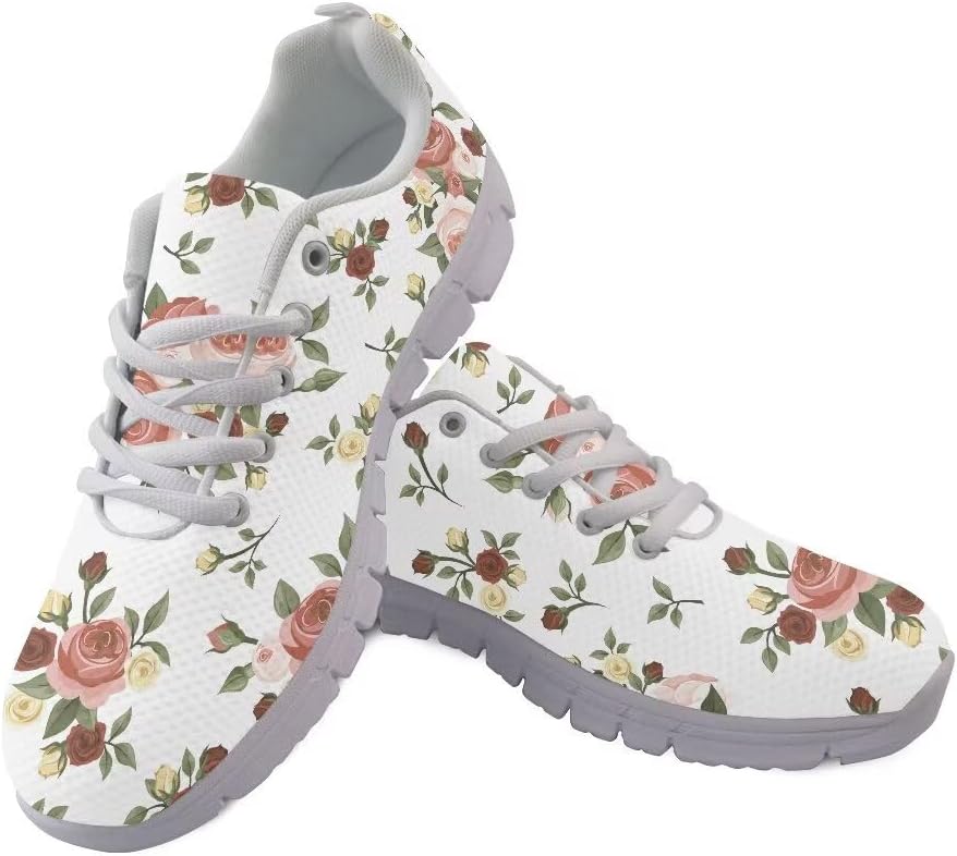 

Мужские кроссовки для ходьбы и бега AmzPrint с белой подошвой