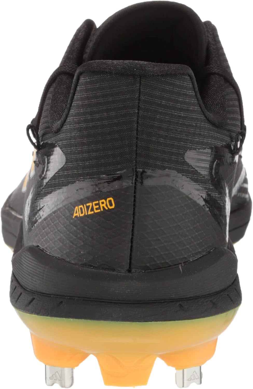 Бутсы Adidas Men's Adizero Afterburner 8, черный/золотой/серебряный — фото 3