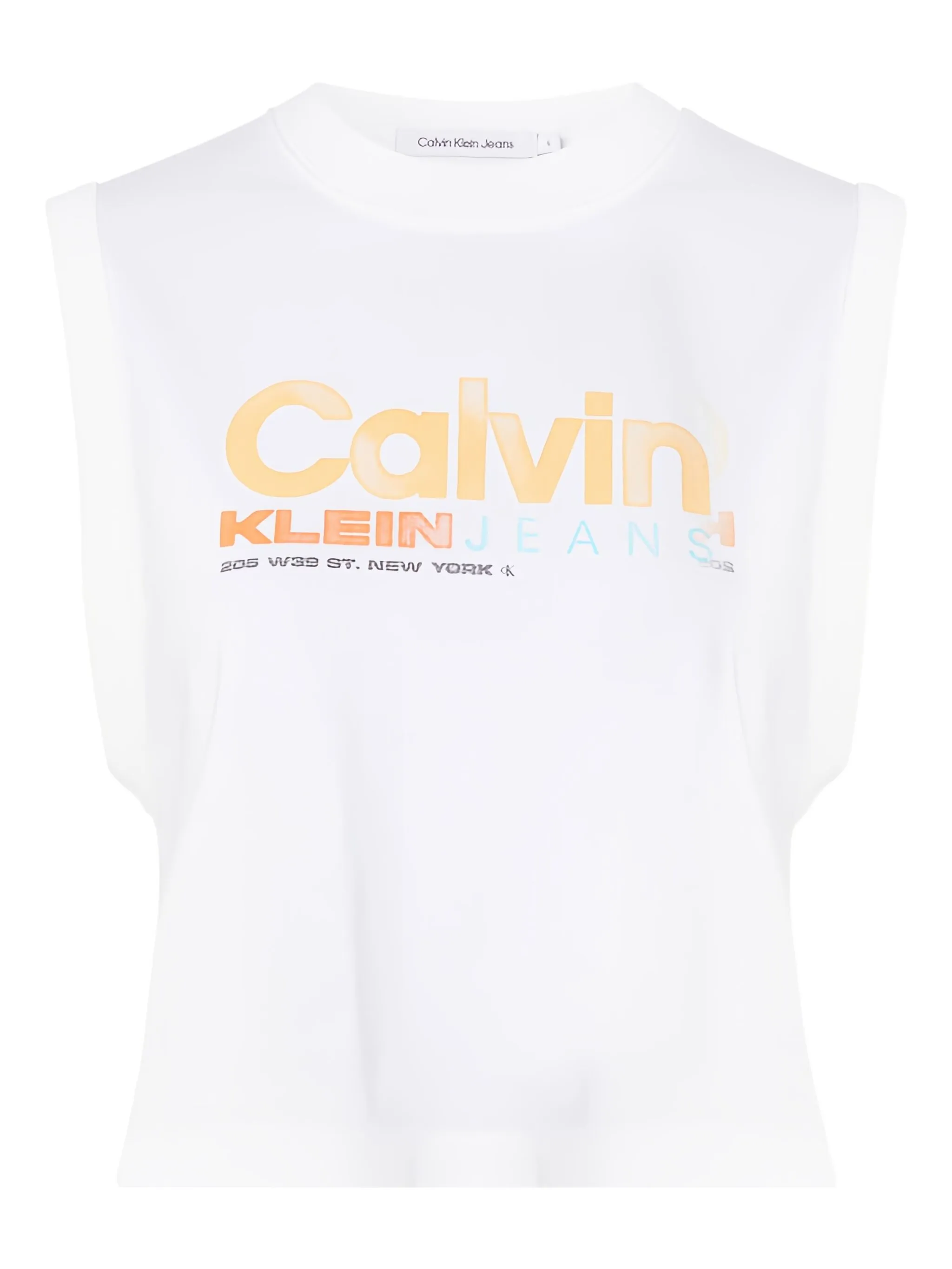 

Майка с логотипом Calvin Klein, белый