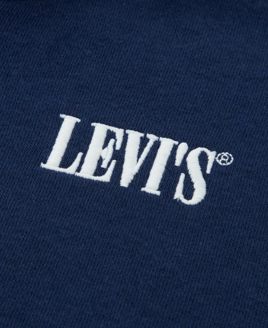 Классическая толстовка на молнии для мальчиков 8-20 лет Levi'S, темно-синий — фото 3
