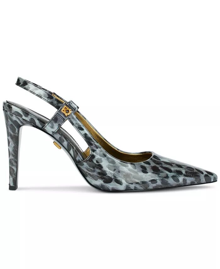 Женские туфли-лодочки Donna Slingback Donna Karan New York, серый — фото 2