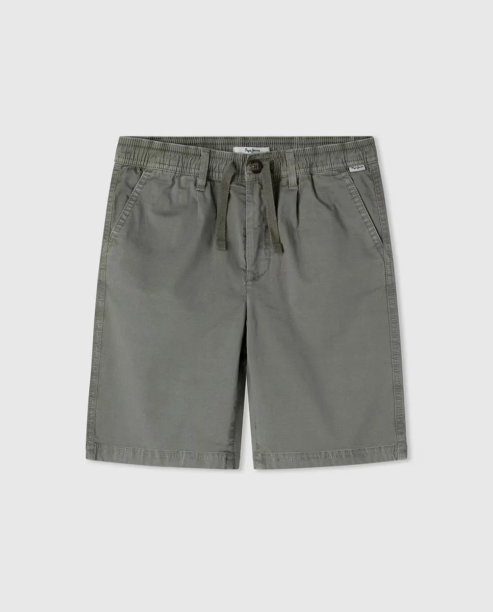 

Junior Расслабленные шорты для мальчиков Poplin Smart Pepe Jeans, темно-зеленый