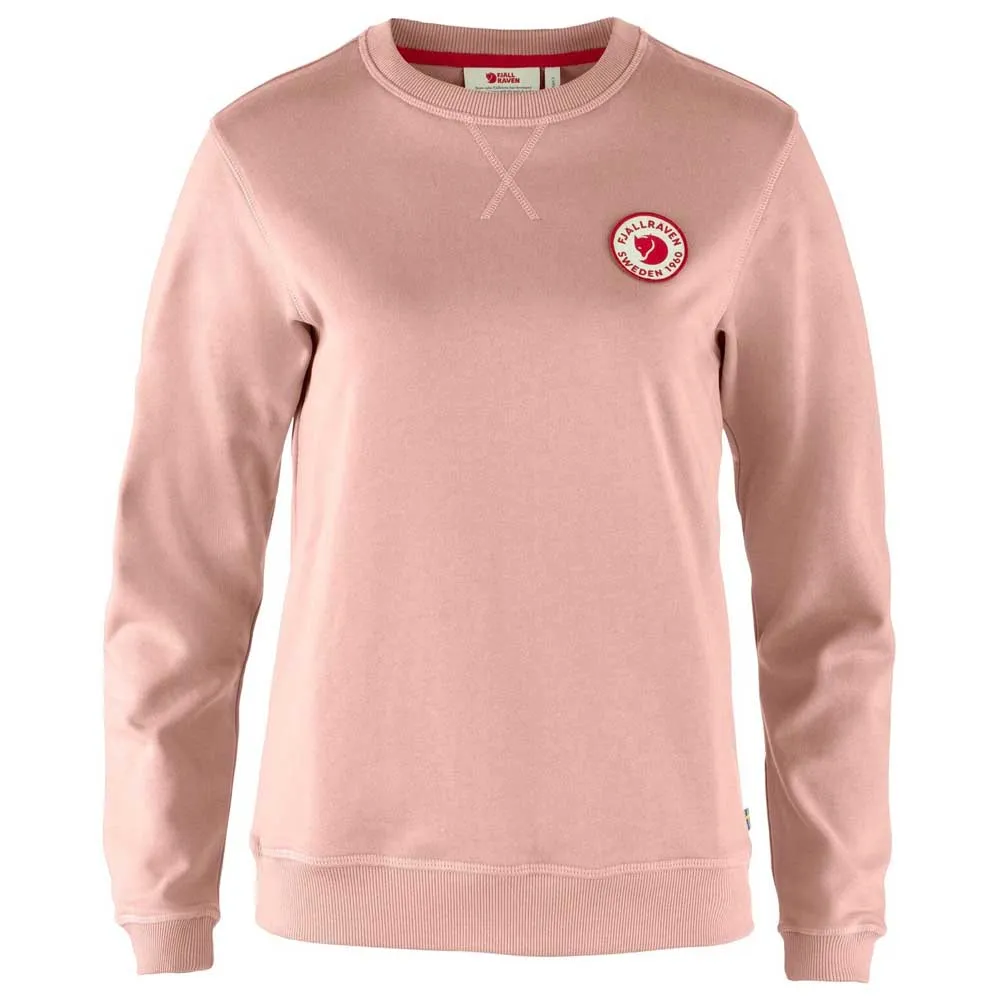

Свитер Fjällräven 1960 Logo Badge, розовый