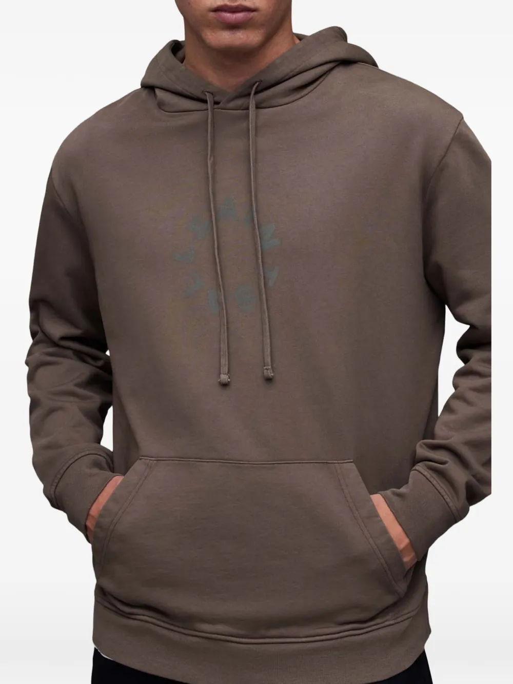 

Худи Tierra на кулиске Allsaints, коричневый