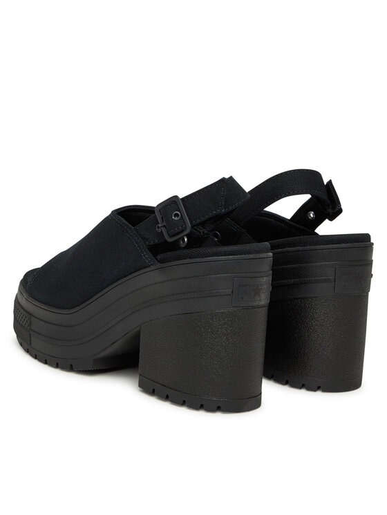 Сандалии Chuck 70 De Luxe Heel Sandal Platform A12567C Converse, черный — фото 3