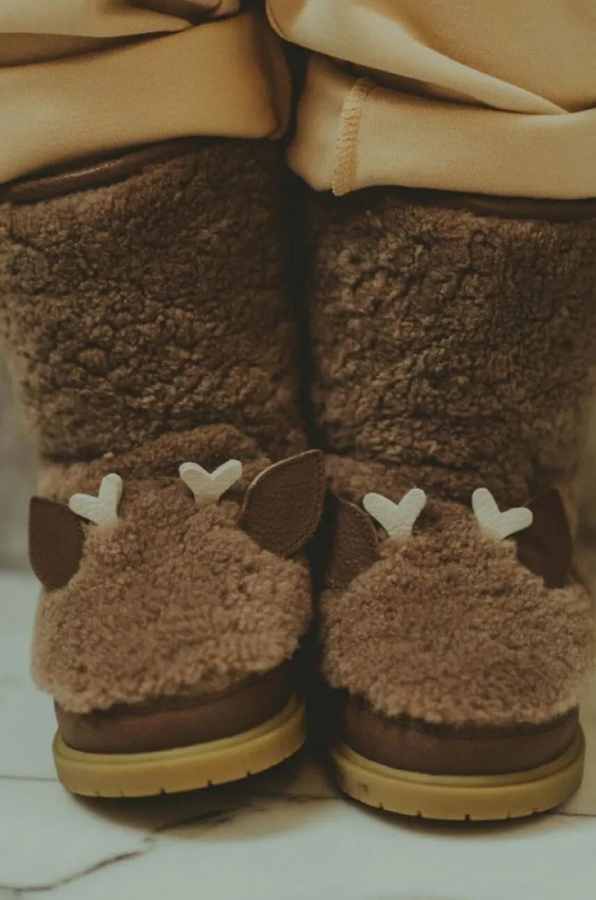 

Детская зимняя обувь Donsje Irfi Boots Stag, коричневый