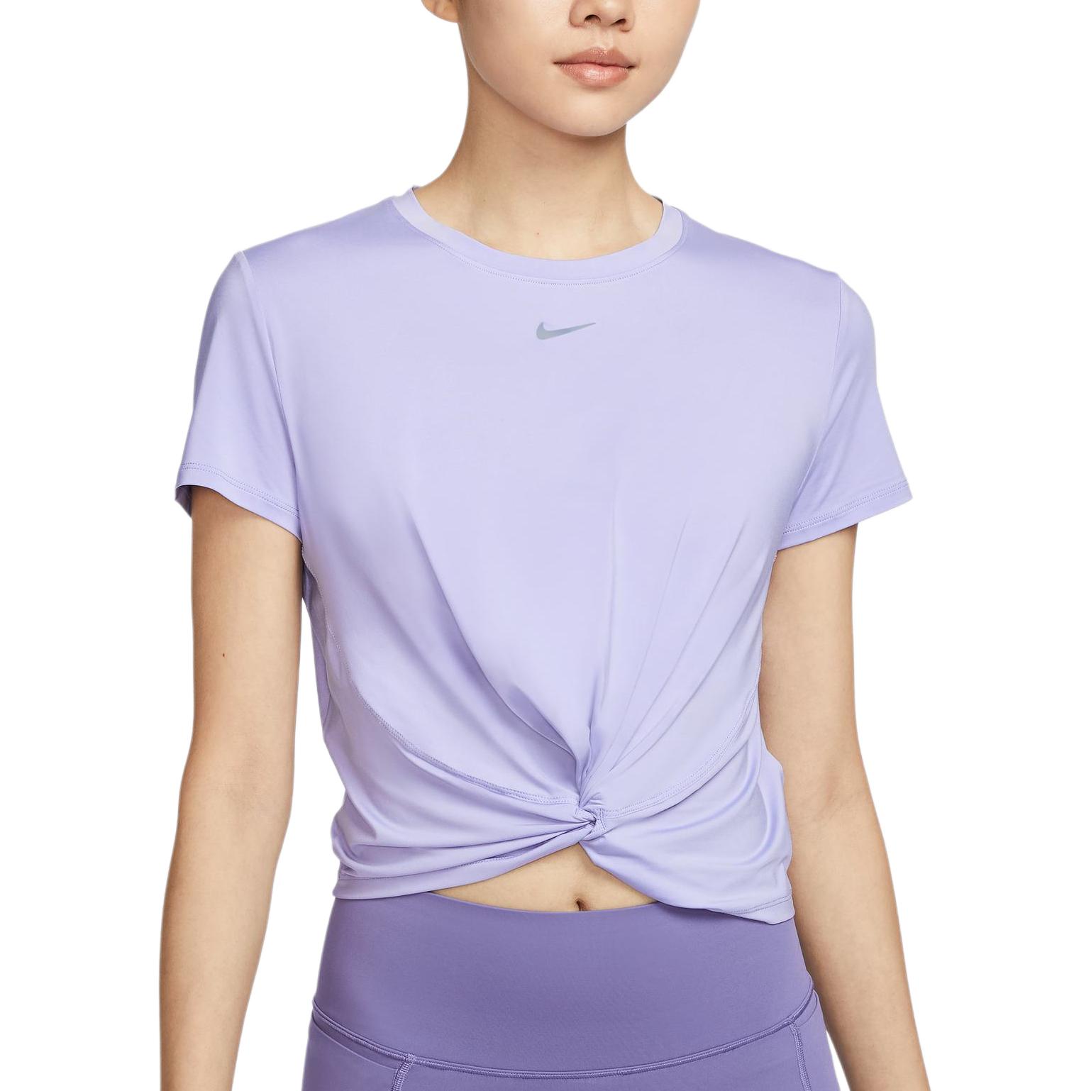 

Nike Футболка Dri Fit женская Frosty Lilac/Black, Черный, Nike Футболка Dri Fit женская Frosty Lilac/Black