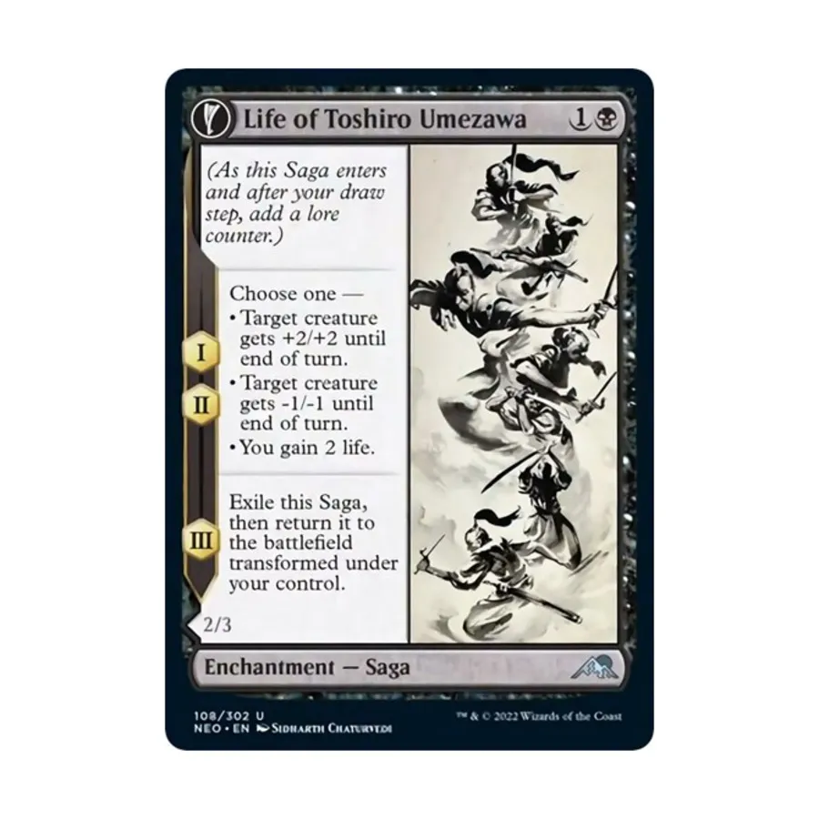 

CCG Жизнь Тоширо Умезавы (США), MTG - Kamigawa : Neon Dynasty