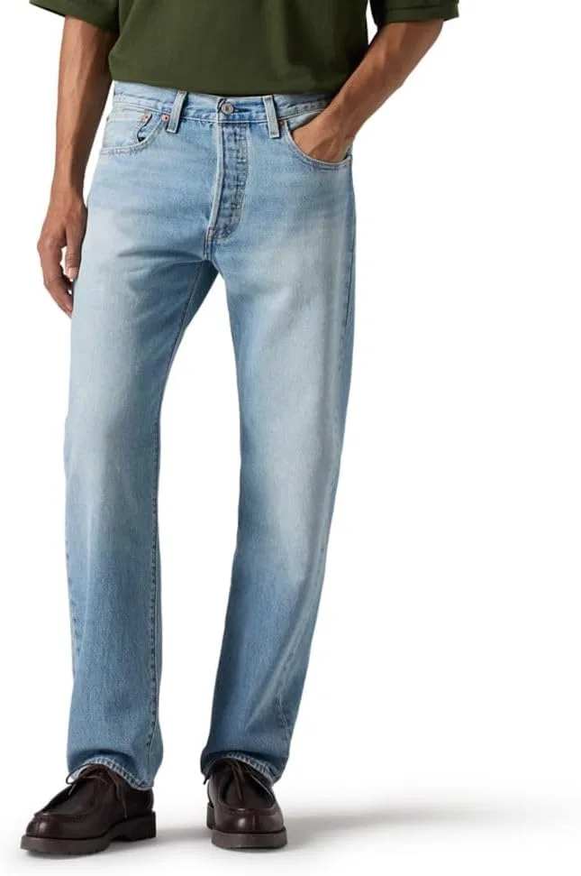 Джинсы Levi's 501 Original Fit, цвет Who's Driving (Shrink to Fit)