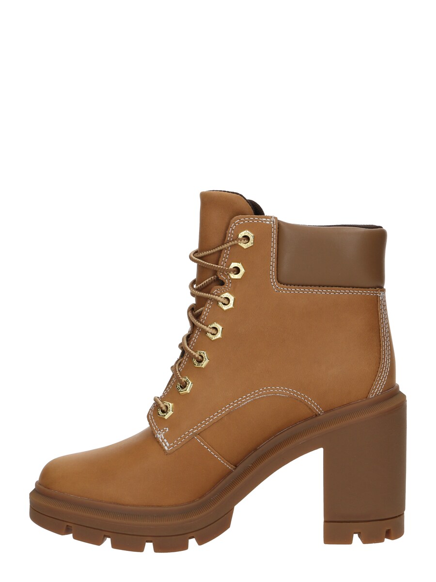 Ботильоны на шнуровке TIMBERLAND, Light brown — фото 2