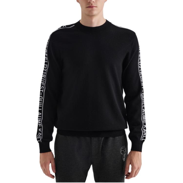 

KARL LAGERFELD / Karl Lagerfeld Jeans Свитер KARL LAGERFELD мужской черный