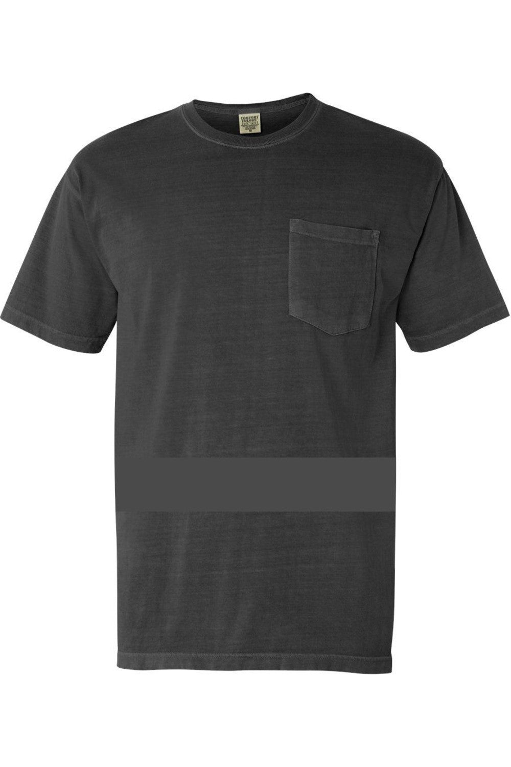 

Футболка Comfort Colors Garment-Dyed Heavyweight Pocket, цвет pepper