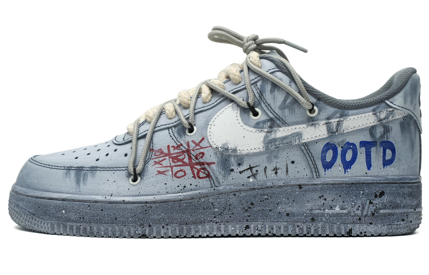 

Мужские кроссовки для скейтбординга Nike Air Force 1, Серый