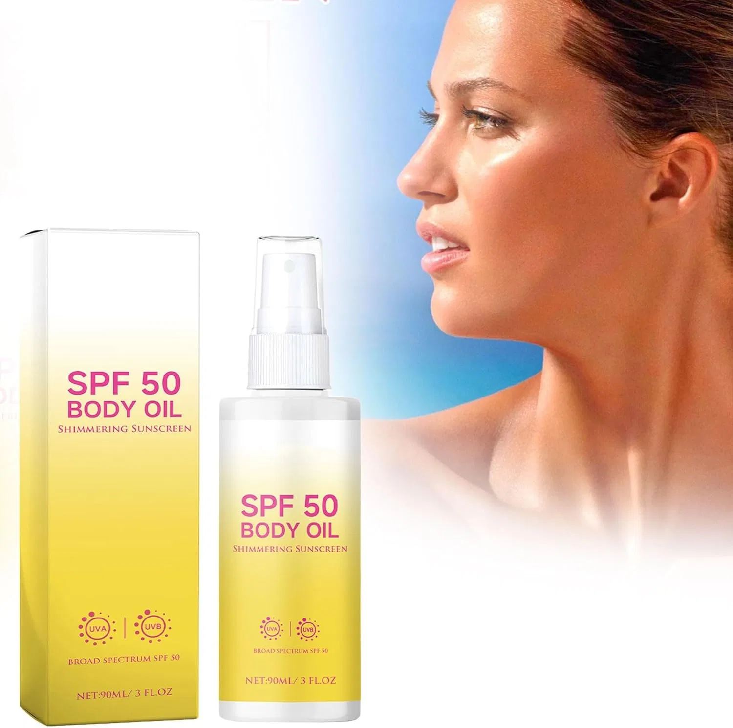 Масло для загара SPF 50 Body Oil Sunscreen 90 мл — фото 4