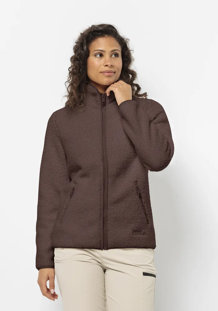 

Флисовая куртка Jack Wolfskin "HIGH CURL JACKET W", цвет Boysenberry