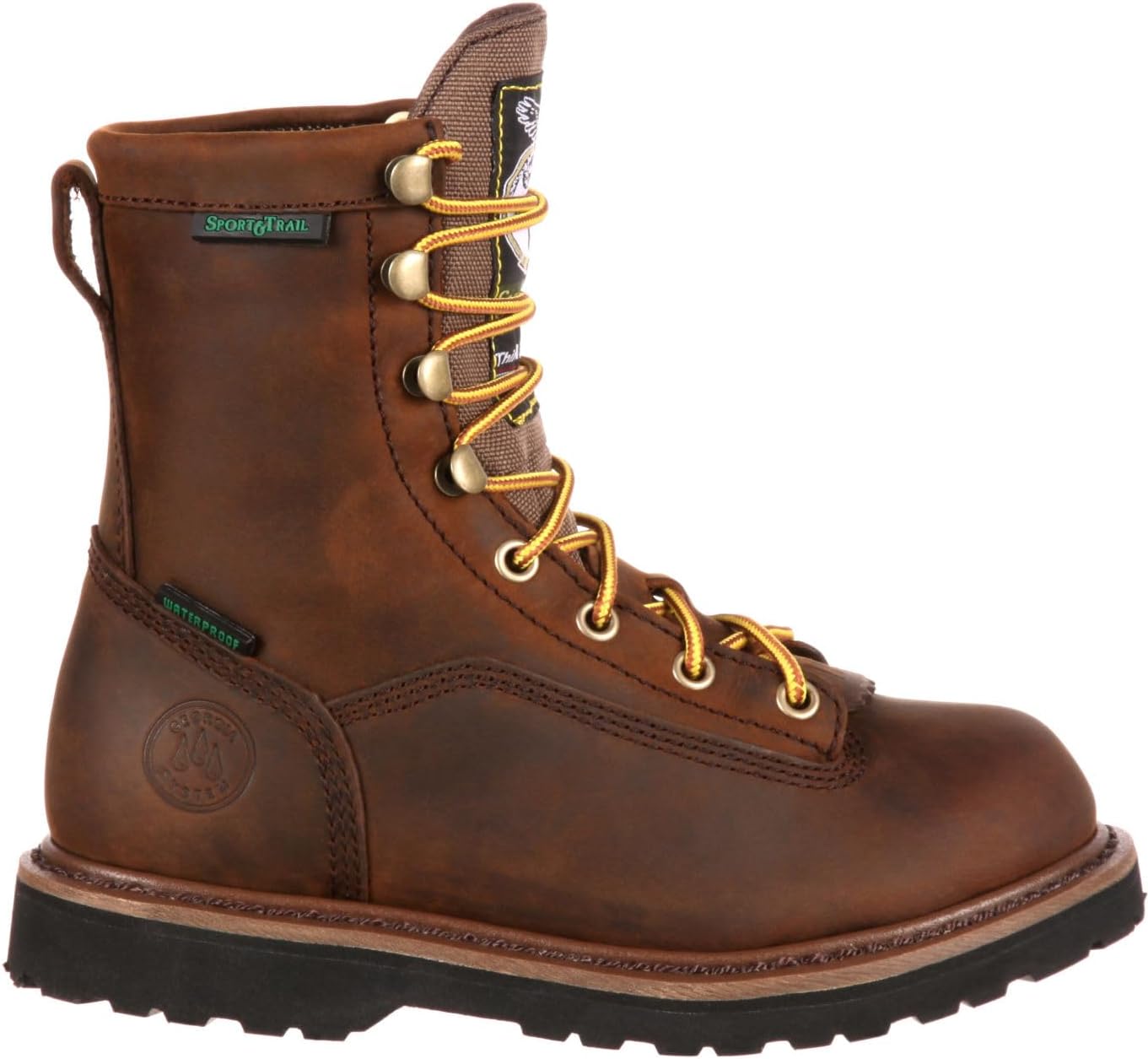 

Детские утепленные водонепроницаемые ботинки Georgia Boot, коричневый