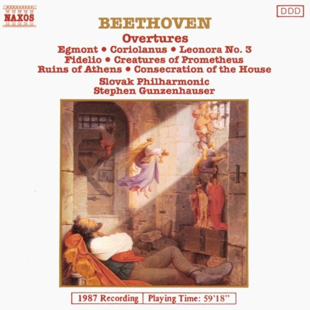 

Диск CD Overtures - Ludwig van Beethoven