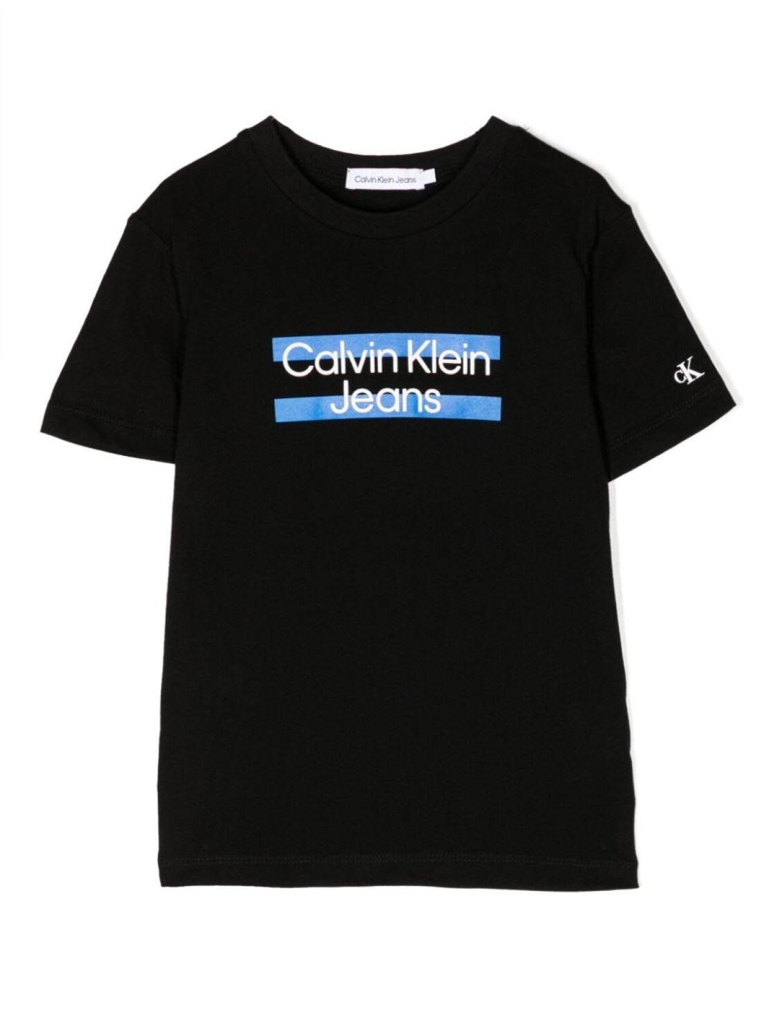

Футболка с логотипом Calvin Klein Kids, черный