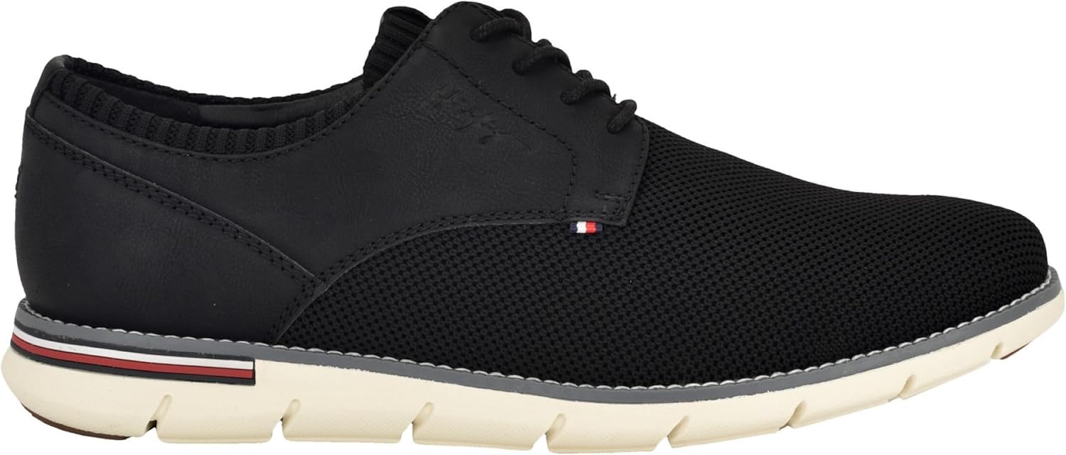 Tommy Hilfiger Мужские оксфорды Winner Oxford, Black Knit — фото 4