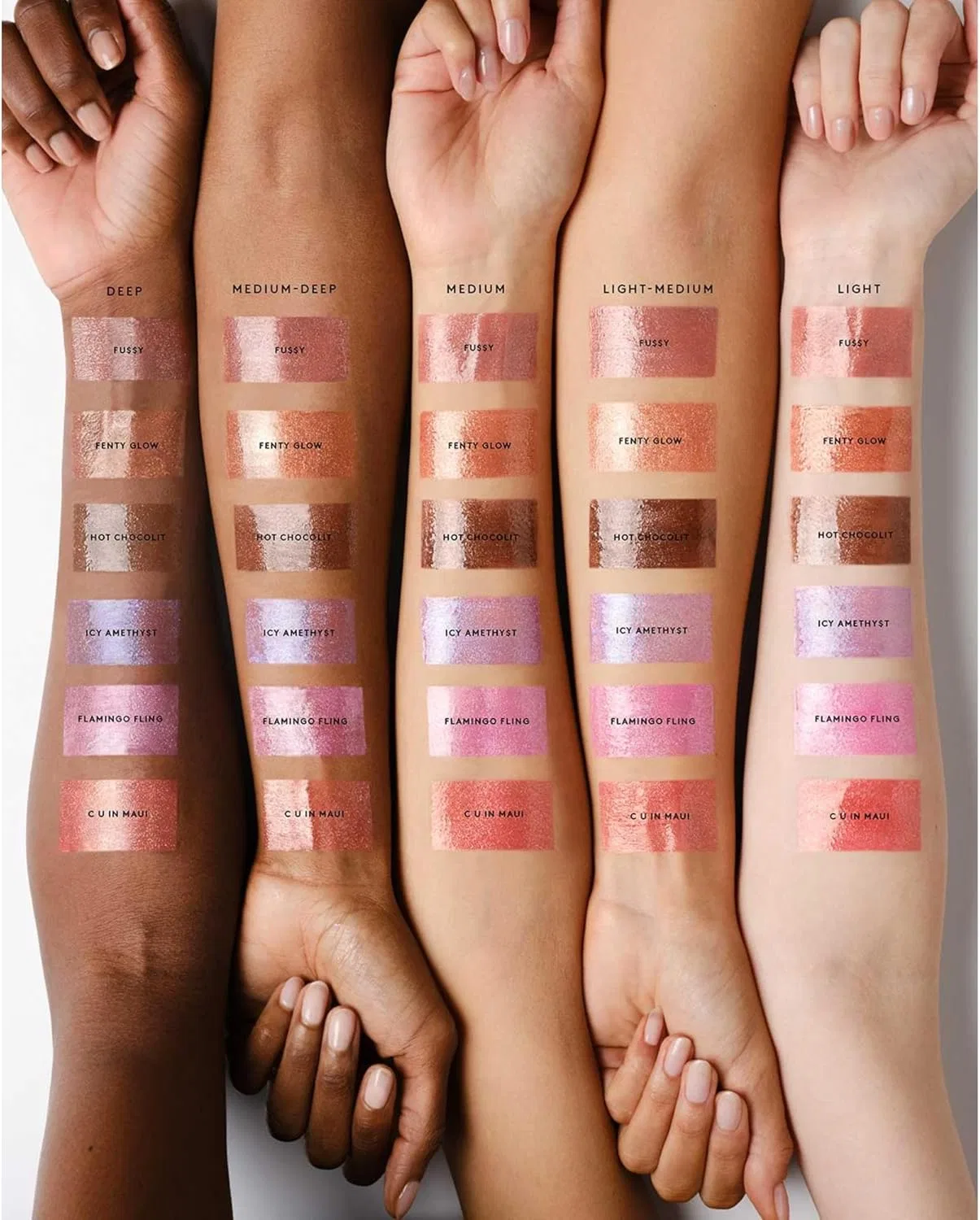 Блеск для губ Fenty Beauty Gloss Bomb Stix High Shi ммer, оттенок C U IN MAUI 06 (коралловый), 3.4 г — фото 4