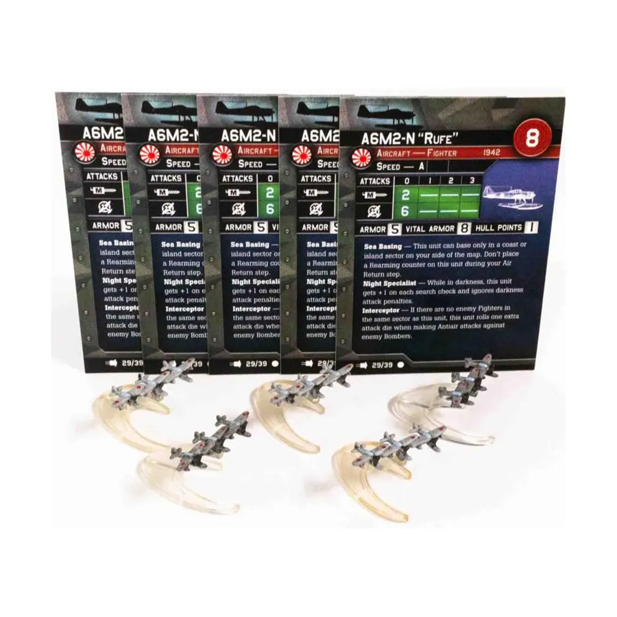 

А6М2-Н «Руфе» (С) x5, Axis & Allies Fleet Command