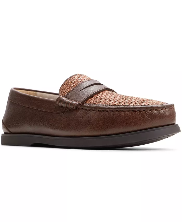 

Мужские пенни-лоферы Eastport из кожи Brooks Brothers, коричневый