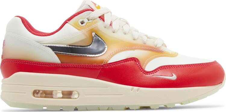 

Кроссовки Wmns Air Max 1 'Soft Vinyl', красный