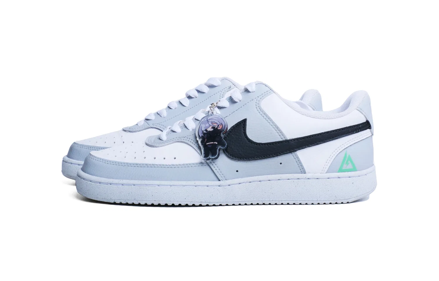 Кроссовки скейтбординг Nike Court Vision 1 белые — фото 4