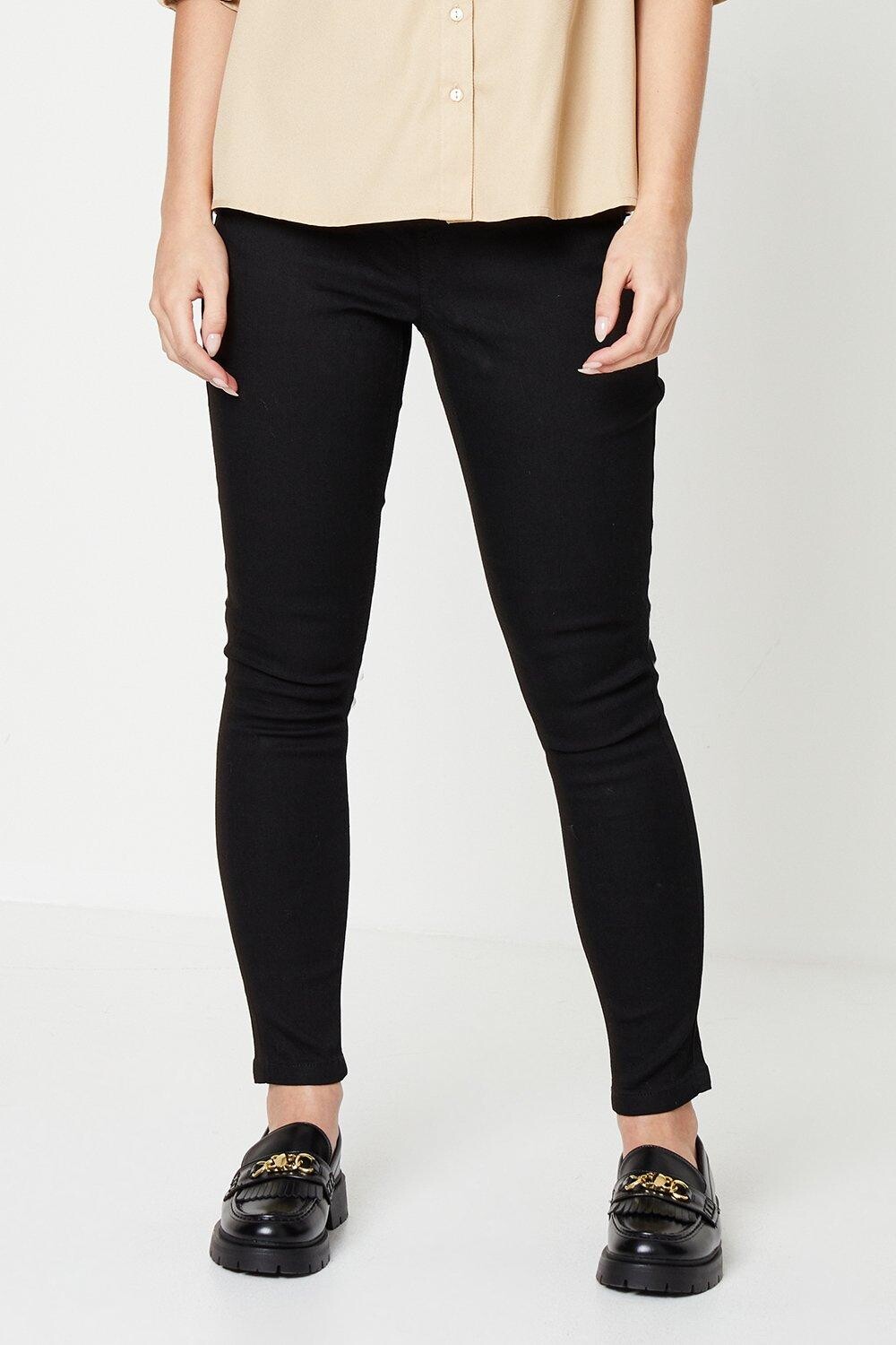 

Джеггинсы миниатюрной формы и с подъемом Dorothy Perkins, черный