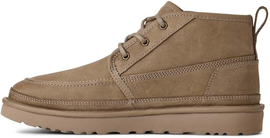 Мужские мокасины UGG Neumel из нубука, серый — фото 3