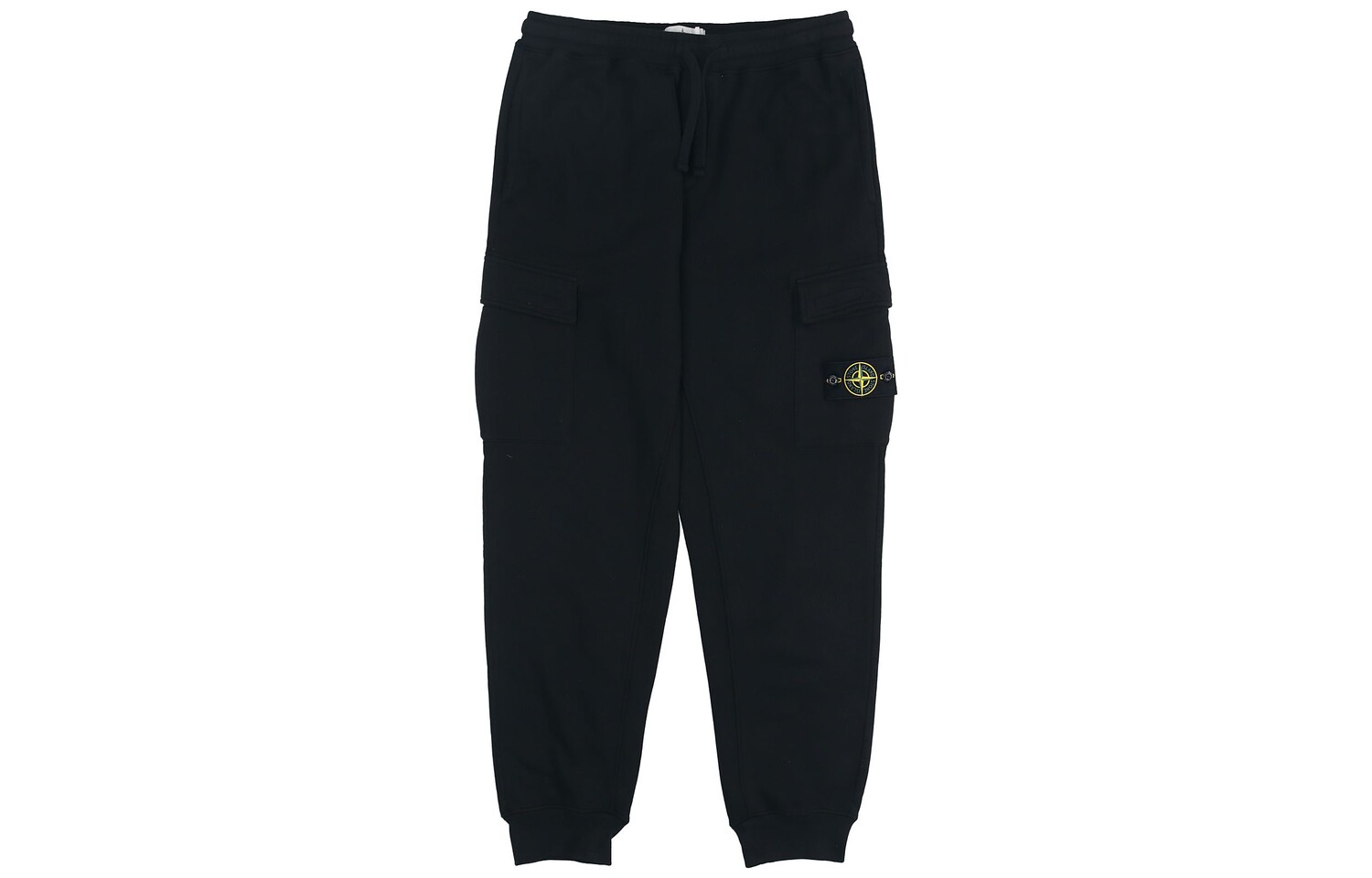 

Штаны спортивные мужские Stone Island с карманами на штанинах, черный
