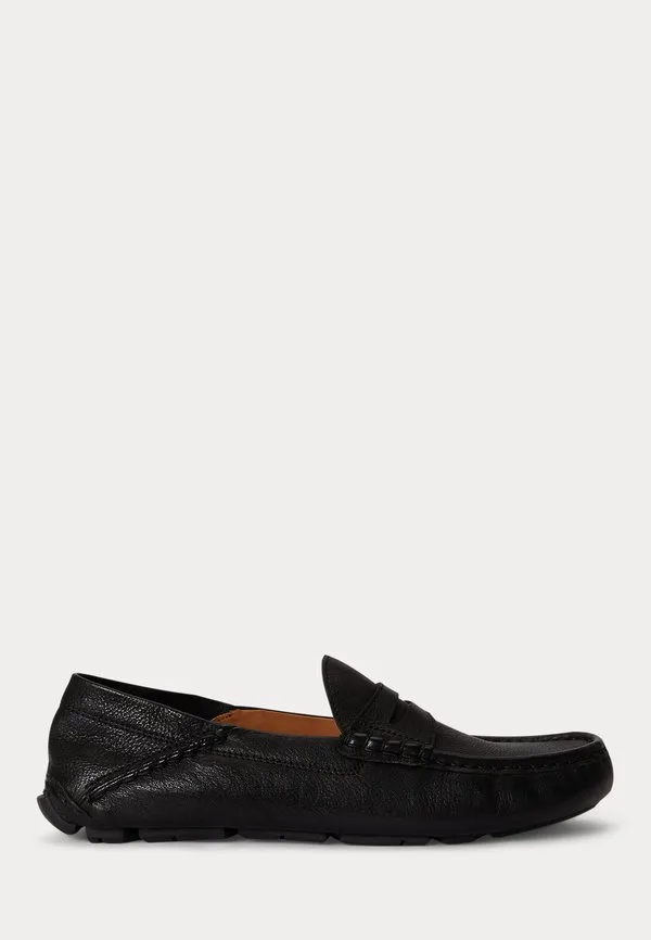 Кожаные слипоны для водителя anders Polo Ralph Lauren, Black