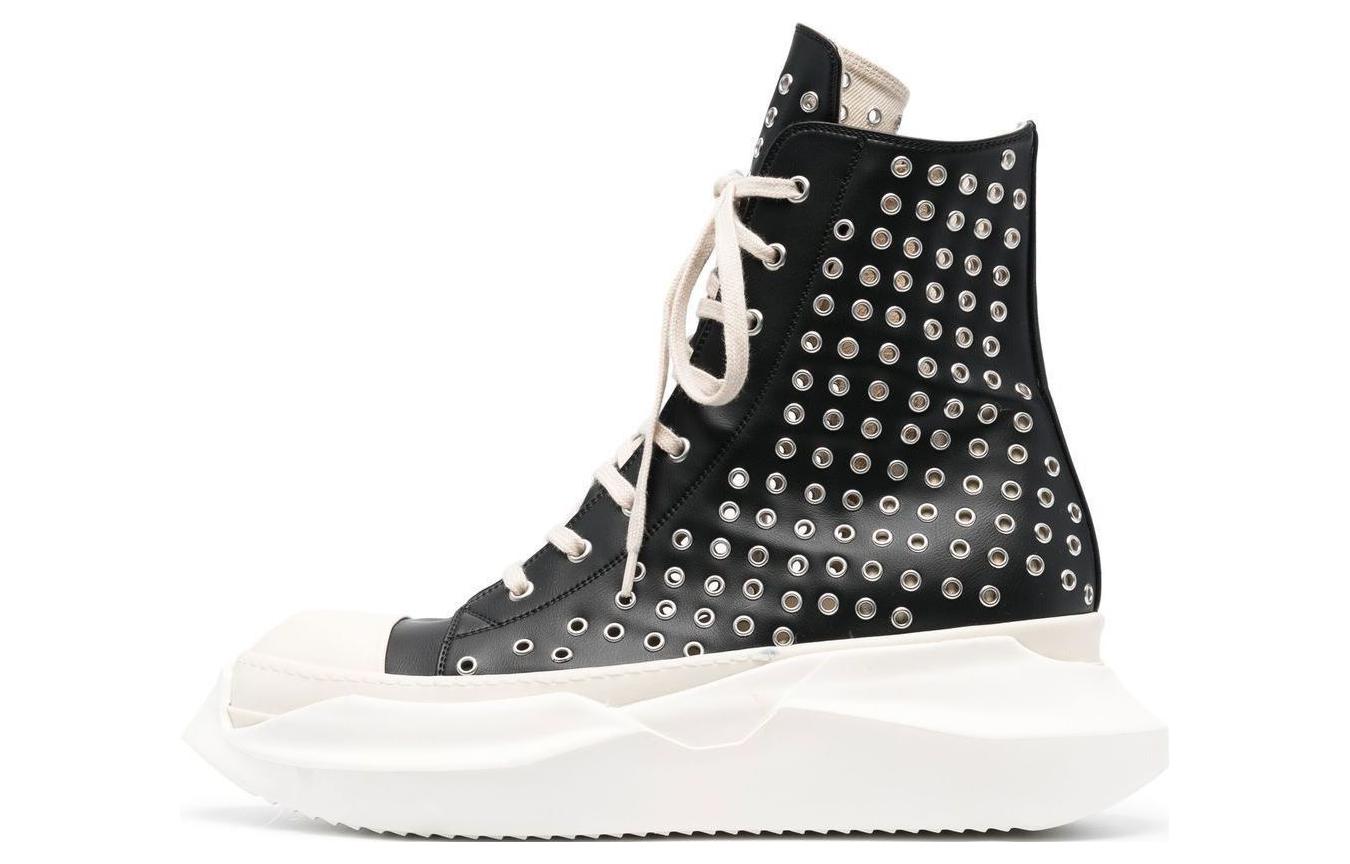 

Абстрактные высокие кроссовки Rick Owens DRKSHDW, Black