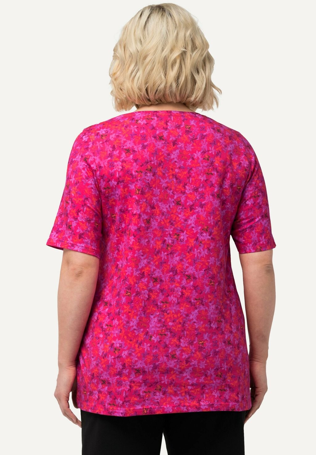 

Футболка с принтом FABULOUS SHORT SLEEVE Ulla Popken, красный