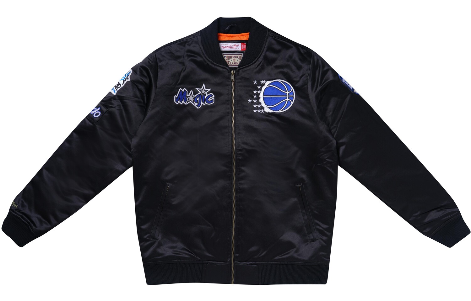 

Бейсбольная куртка унисекс черный Mitchell Ness