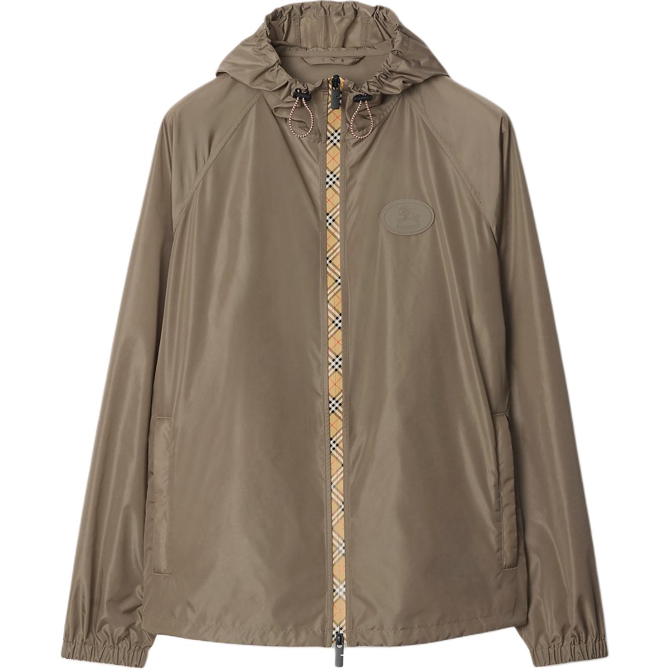 

Burberry Укороченная куртка с капюшоном, Brown