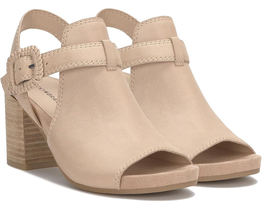 

Туфли Lucky Brand Juliane Cutout Heeled Sandal, цвет Cannellini