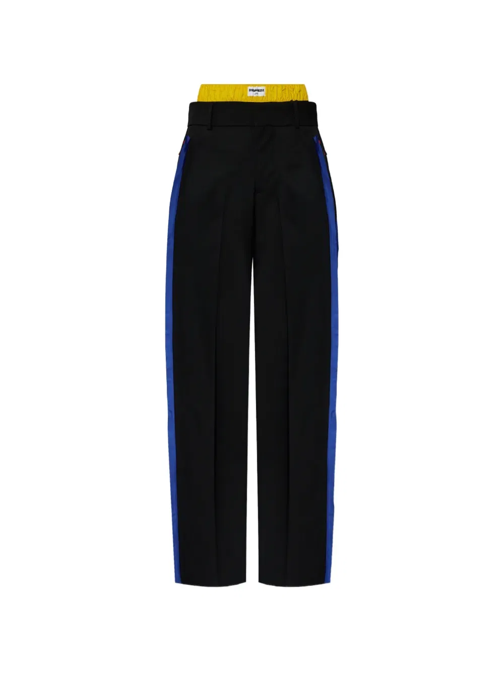 Брюки в полоску Dsquared2, черный