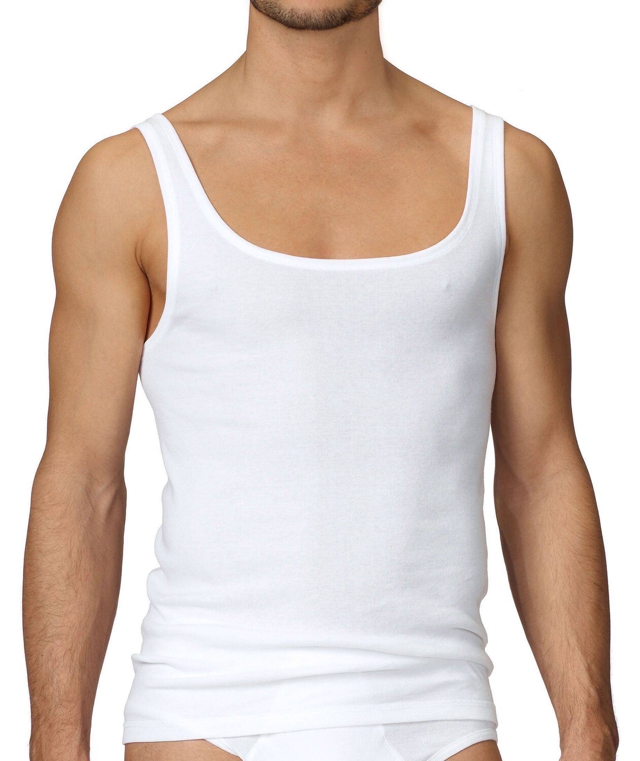 

Майка Calida Athletic Shirt Classic Cotton, белый