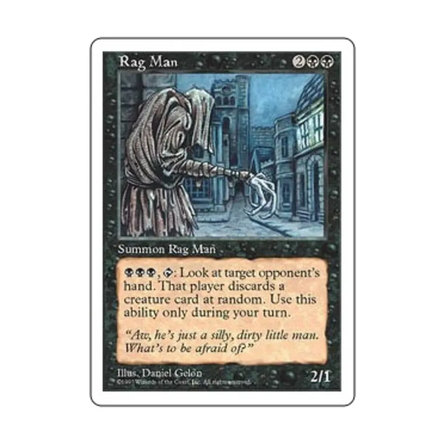 

CCG Тряпичный человек (клавиша R), MTG - 5th Edition
