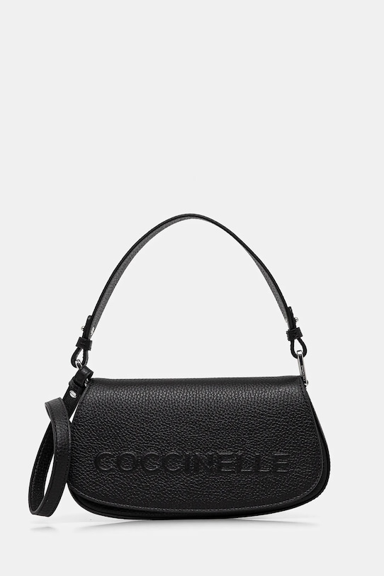 

Кожаная сумка Coccinelle, черный