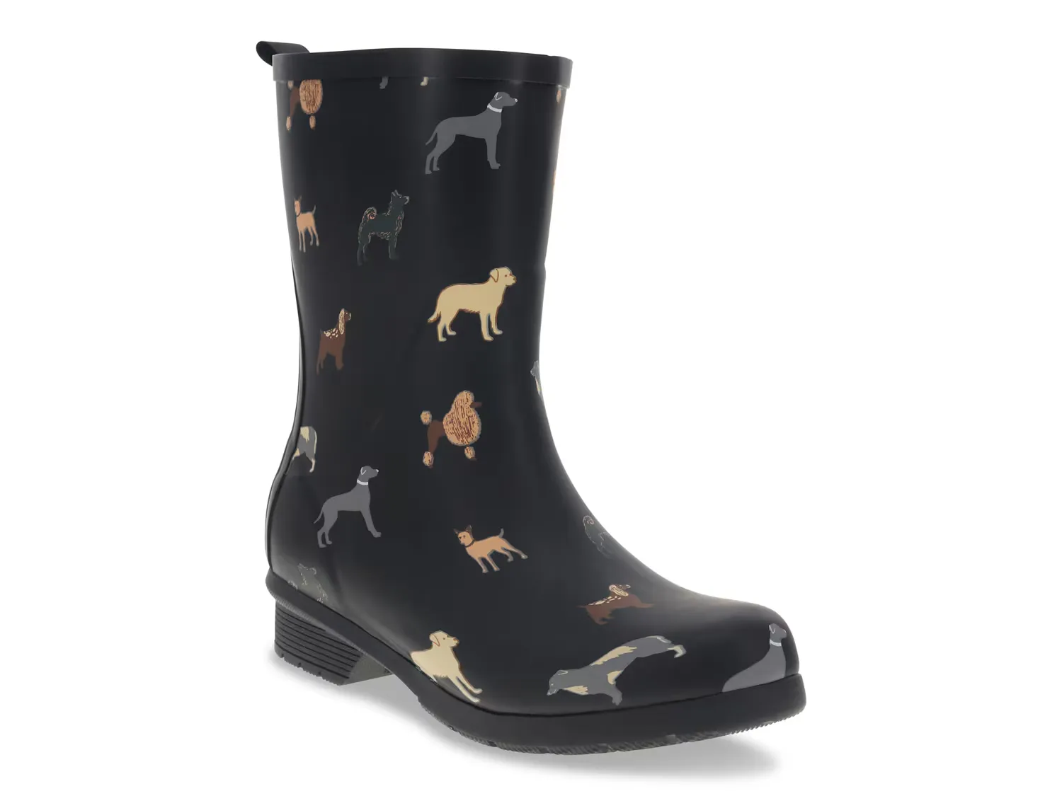 Сапоги Classic Mid Rain Boot Chooka, черный
