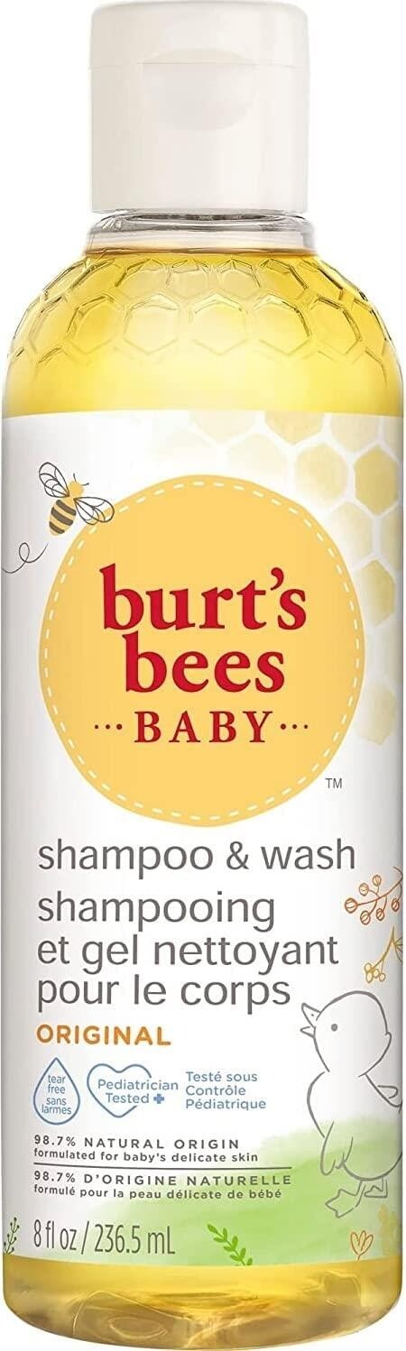 

Детский шампунь и гель для душа Burts Bees 235 мл