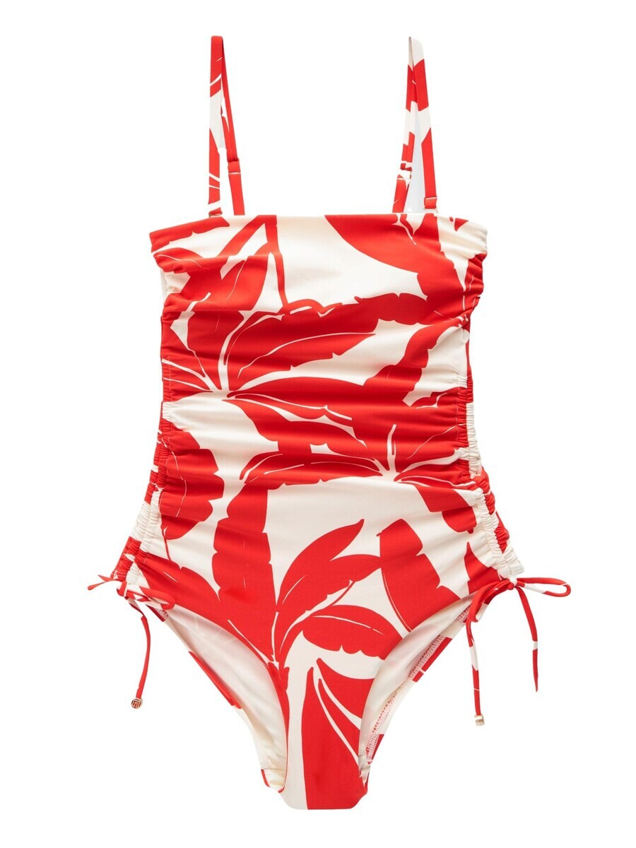 

Купальник бандо Next Bandeau Swimsuit, цвет red/white