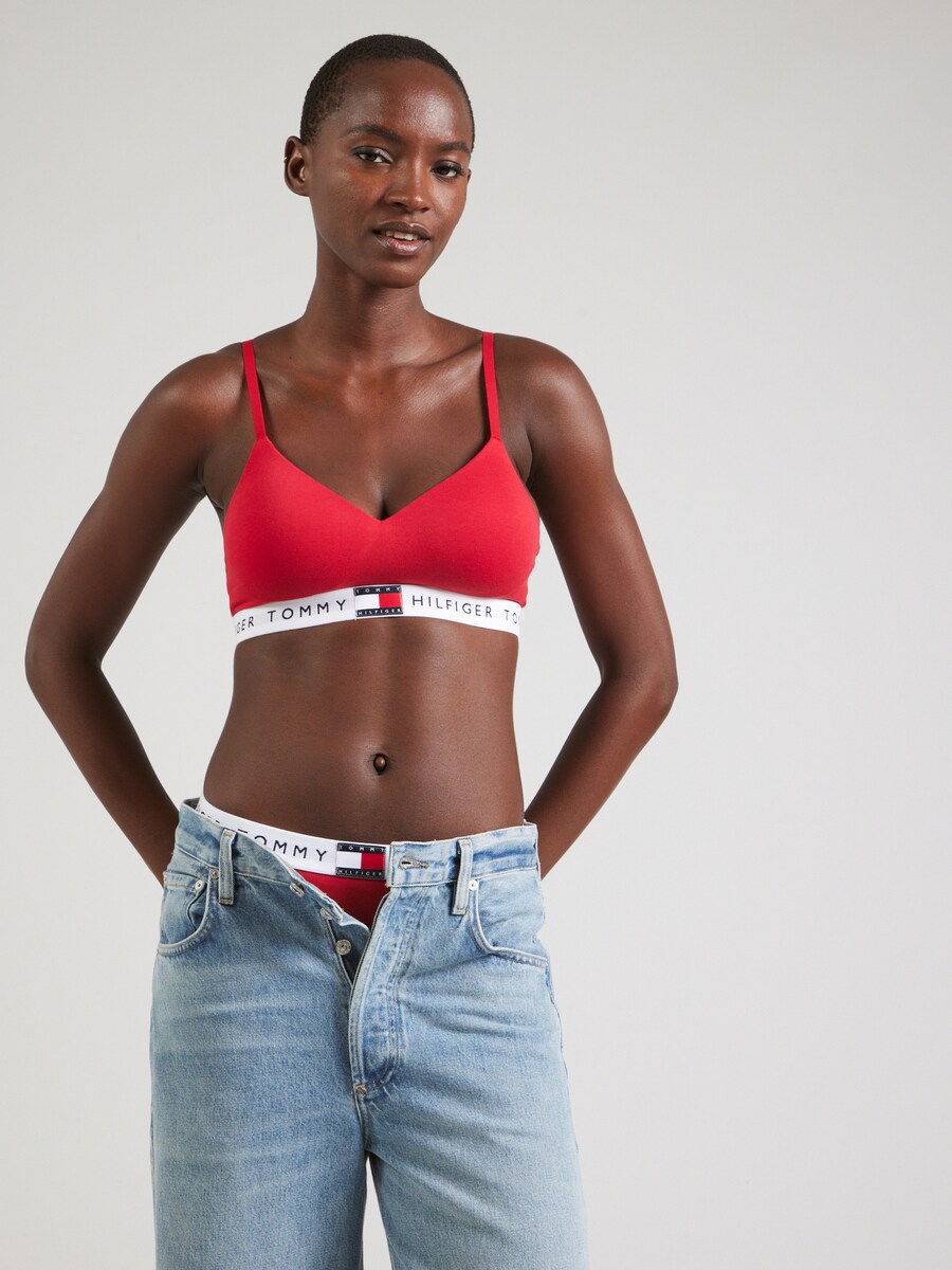 Бюстгальтер-бралетт Tommy Hilfiger Underwear Heritage, красный — фото 2