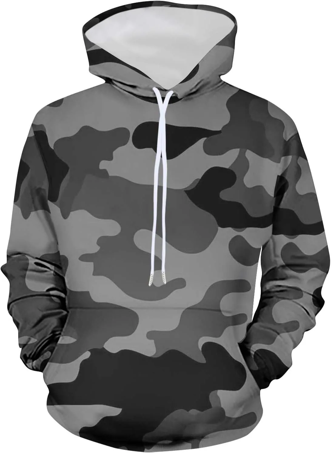 

Muscularfit камуфляжный худи для мужчин