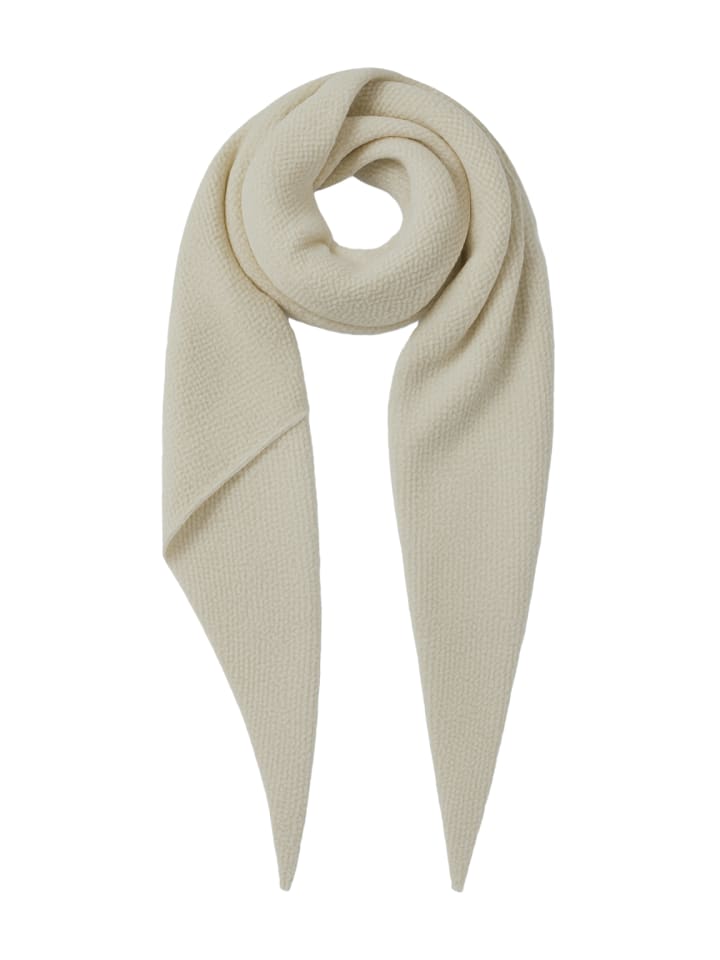 

Мягкий вязаный шарф с нежной фактурой оливкового цвета. Faera