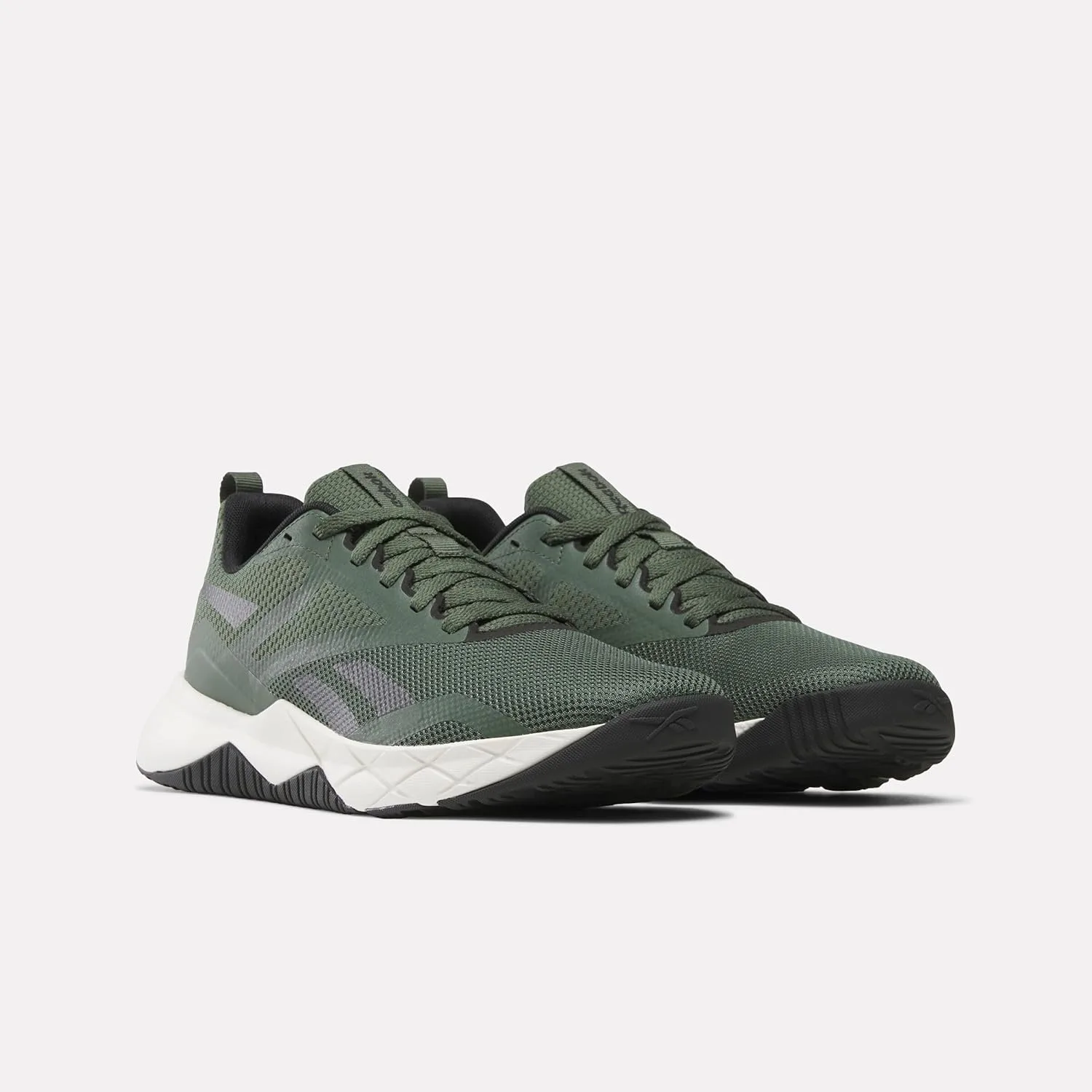 Мужские кроссовки Reebok NFX, черный/зеленый — фото 2
