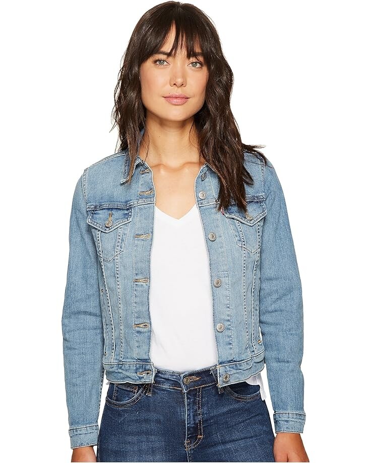 

Куртка Levi's Womens Original Trucker, цвет Jeanie