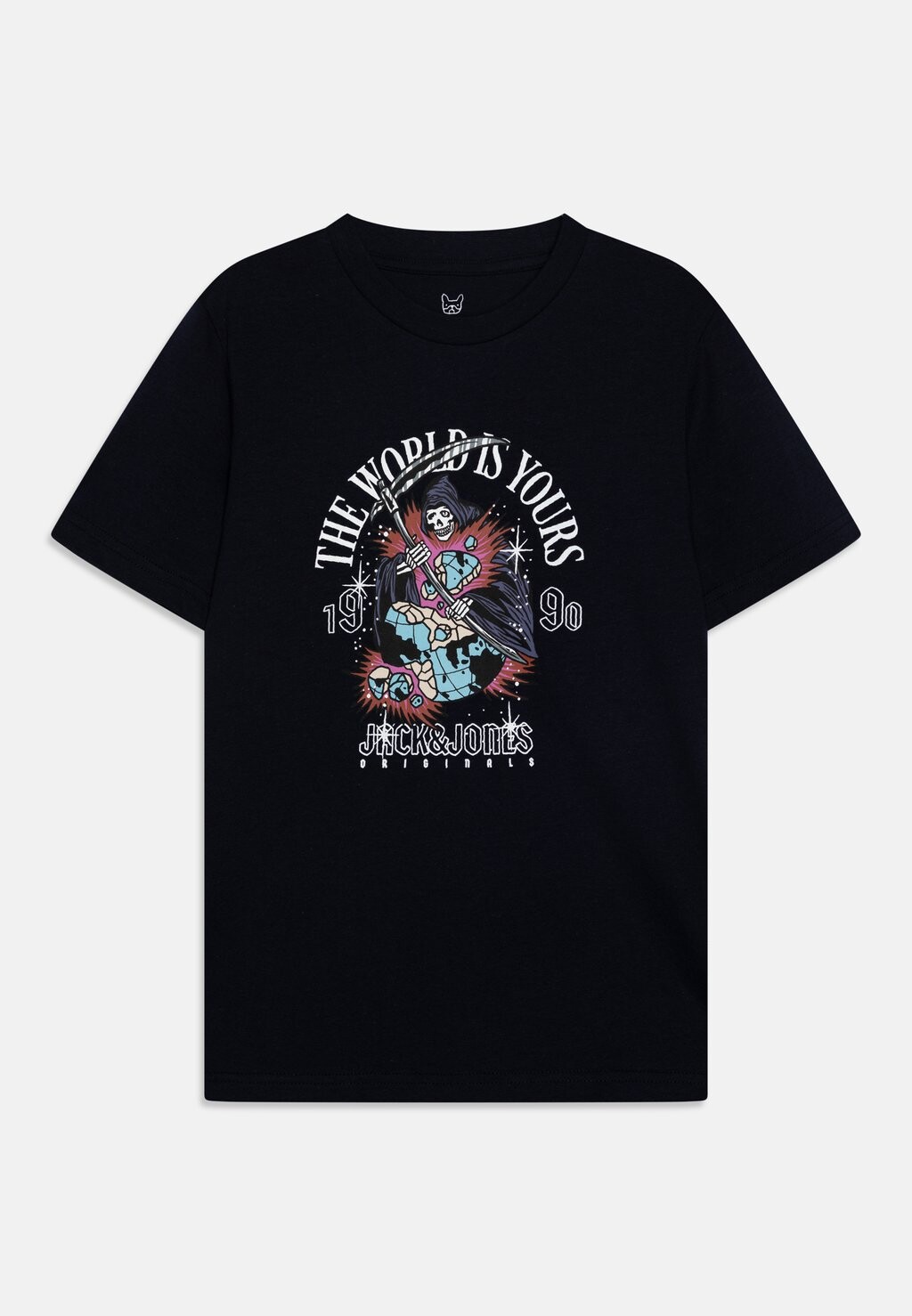 

Футболка с принтом JORHEAVENS TEE CREW NECK Jack & Jones Junior, цвет sky captain